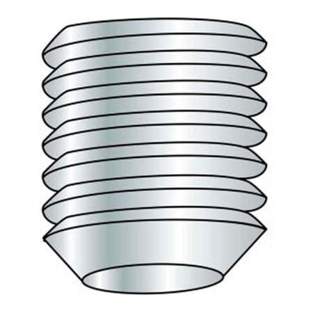 Titan Fasteners M4 x 0.7 x 12mm - Cup Point Socket Set Screw - 304 Stainless Steel - Pkg of 100 BSX04012